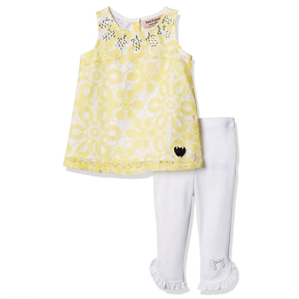 Juicy Couture Two-Piece Set Girls Size 5 New